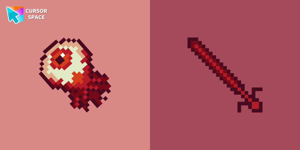 Eye Pixel cursor cursor pack